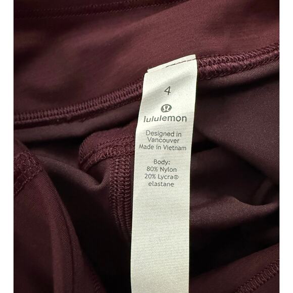 Lululemon Invigorate High-rise Leggings 25 inch Women Size 4 W5CQLS In HCAS NWT - Picture 14 of 16
